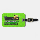 Étiquette À Bagage Cat Noir | Soyez votre propre héros (Devant horizontal)