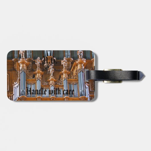 Étiquette À Bagage Cathédrale d'Albi (Dos horizontal)