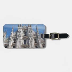 Étiquette À Bagage Cathédrale Italie de Milan Milan de Di de Duomo