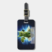 Étiquette À Bagage Cathulhu (Devant Vertical)