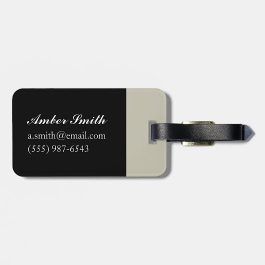 Étiquette À Bagage Cat's Cradle (Dos horizontal)