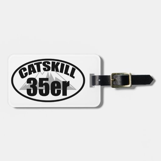 Étiquette À Bagage Catskill 35er (Devant horizontal)