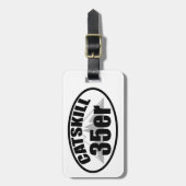 Étiquette À Bagage Catskill 35er (Devant Vertical)