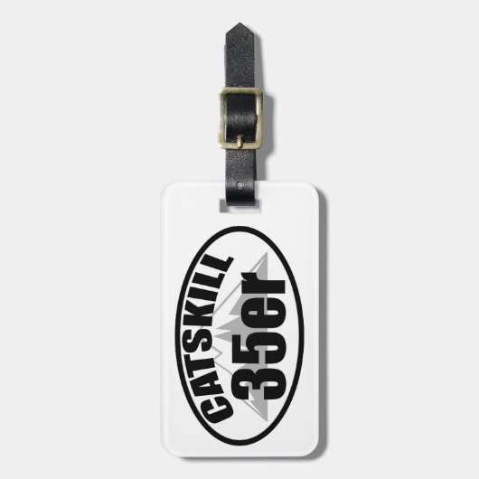 Étiquette À Bagage Catskill 35er (Devant Vertical)