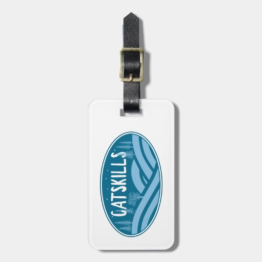 Étiquette À Bagage Catskill New York Outdoor (Devant Vertical)