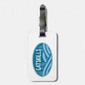 Étiquette À Bagage Catskill New York Outdoor (Dos Vertical)