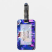 Étiquette À Bagage Catzilla (Dos Vertical)