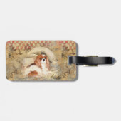 Étiquette À Bagage Cavalier King Charles Spaniel (Dos horizontal)