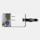 Étiquette À Bagage Cave Icicles (Dos horizontal)