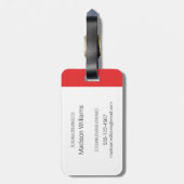 Étiquette À Bagage CBC Gem (Dos Vertical)