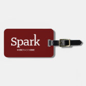 Étiquette À Bagage CBC Spark (Devant horizontal)