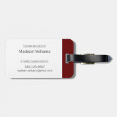 Étiquette À Bagage CBC Spark (Dos horizontal)