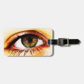 Étiquette À Bagage cd oculaire ltcn (Devant horizontal)