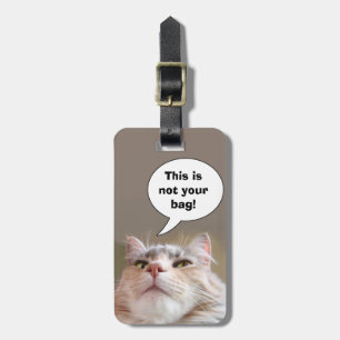 Étiquette À Bagage Ce n'est pas votre sac