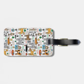 Étiquette À Bagage Ce que disent les chats (Dos horizontal)