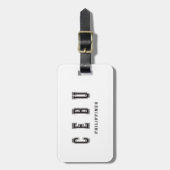 Étiquette À Bagage Cebu Philippines (Devant Vertical)