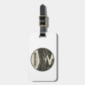 Étiquette À Bagage Cedar River National Grassland Stream (Devant Vertical)