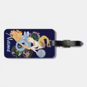 Étiquette À Bagage Celtic "A " pour la sirène de Verseau (Dos horizontal)