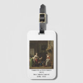 Étiquette À Bagage Cendrillon, une parfaite allumette (1818) (Devant Vertical)