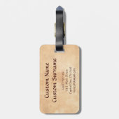 Étiquette À Bagage Cent poèmes expliqués par l'infirmière Hokusai (Dos Vertical)