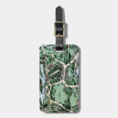 ÉTIQUETTE À BAGAGE CENTRAL PARK, 1860 (Devant Vertical)