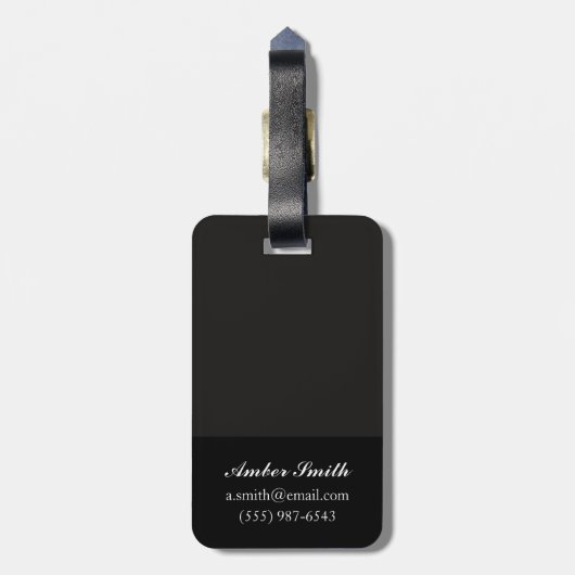 Étiquette À Bagage Centre I (Dos Vertical)