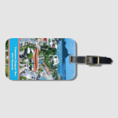 Étiquette À Bagage Centre-ville de Marigot Bay, Sint Maarten (Devant Horizontal)