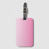 Étiquette À Bagage cerisier rose croustillant rose (Devant Vertical)
