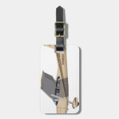 Étiquette À Bagage Cessna 185 Skywagon 390390 (Devant Vertical)