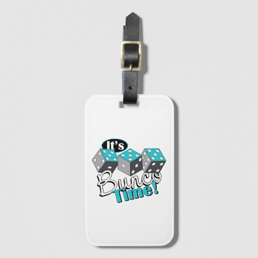 Étiquette À Bagage C'est Bunco Time ! (Devant Vertical)