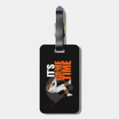 Étiquette À Bagage C'est l'heure du jeu - Baseball (Dos Vertical)