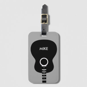 Étiquette À Bagage c'est ma guitare.