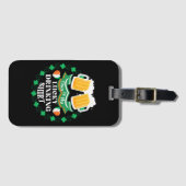 Étiquette À Bagage C'est ma Saint-Patrick de bière chanceuse (Devant Horizontal)