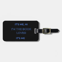 C'est moi Salut Je suis le Booklover C'est moi