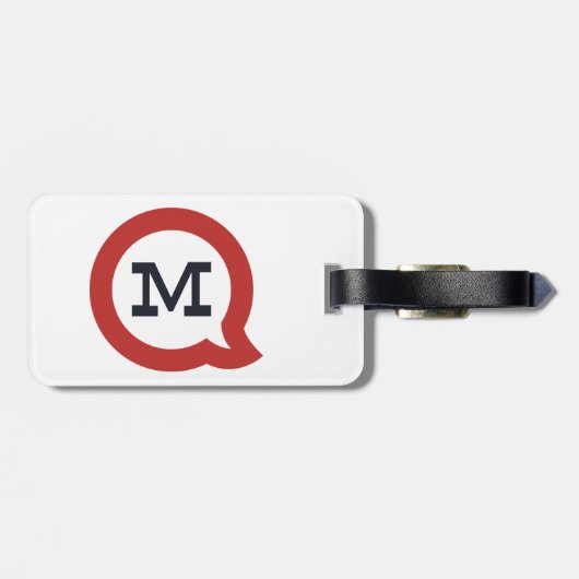 Étiquette À Bagage C'est un bagage ! (Dos horizontal)