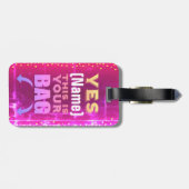 Étiquette À Bagage C'est votre étiquette de sac (Dos horizontal)