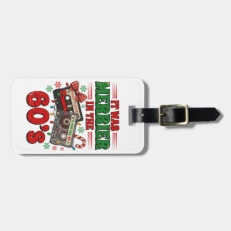 Étiquette À Bagage C'était Plus Joyeux Dans Les Années 60 Noël Annive