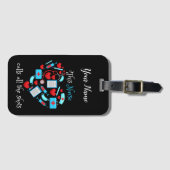 Étiquette À Bagage Cette Infirmière Appelle Toutes Les Chaussures (Devant Horizontal)