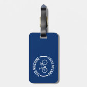 Étiquette À Bagage Cette Machine Fonctionne Sur Tacos (Dos Vertical)