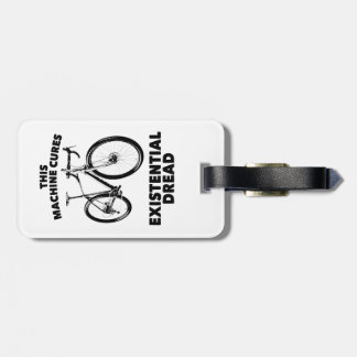 Étiquette À Bagage Cette machine guérit le vélo de la laine existenti