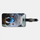 Étiquette À Bagage Cette Ours Koala Aime Un Selfie, Balise De Bagage (Dos horizontal)
