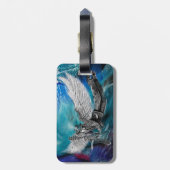 Étiquette À Bagage Chaîne à six ailes (Dos Vertical)