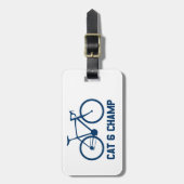 Étiquette À Bagage Champ CAT 6 (Devant Vertical)