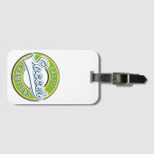 Étiquette À Bagage Champion du Brésil de football (Devant Horizontal)