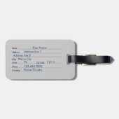 Étiquette À Bagage Championnat d'Europe de football 2016 (Dos horizontal)