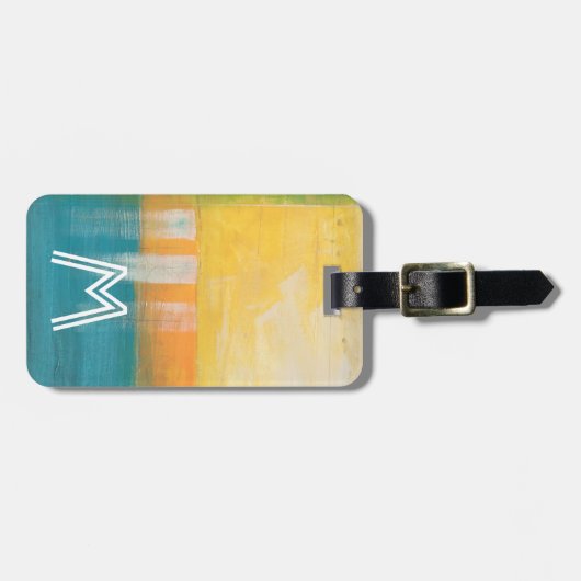 Étiquette À Bagage Champs Citrus I (Devant horizontal)