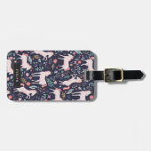 Étiquette À Bagage Champs Unicorne (Devant horizontal)