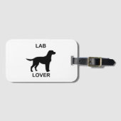 Étiquette À Bagage changement de laboratoire (Devant Horizontal)