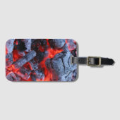 Étiquette À Bagage Charbons chauds (Devant Horizontal)