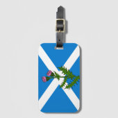 Étiquette À Bagage Chardon écossais (Devant Vertical)